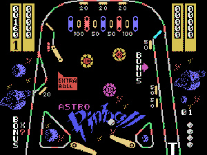 CreatiVision Astro Pinball Screenshot