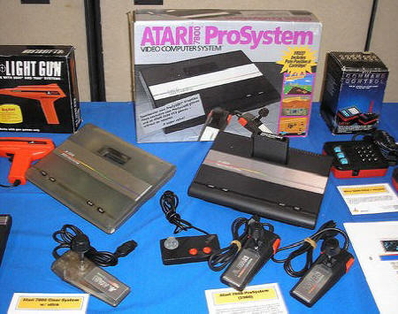 atari 7800 console