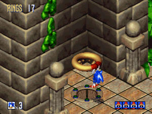 Sonic 3D Blast Screenshot