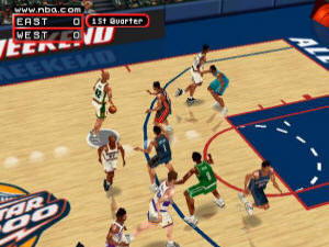 NBA in the Zone 2000 screenshot