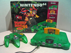 Nintendo 64 Jungle Green