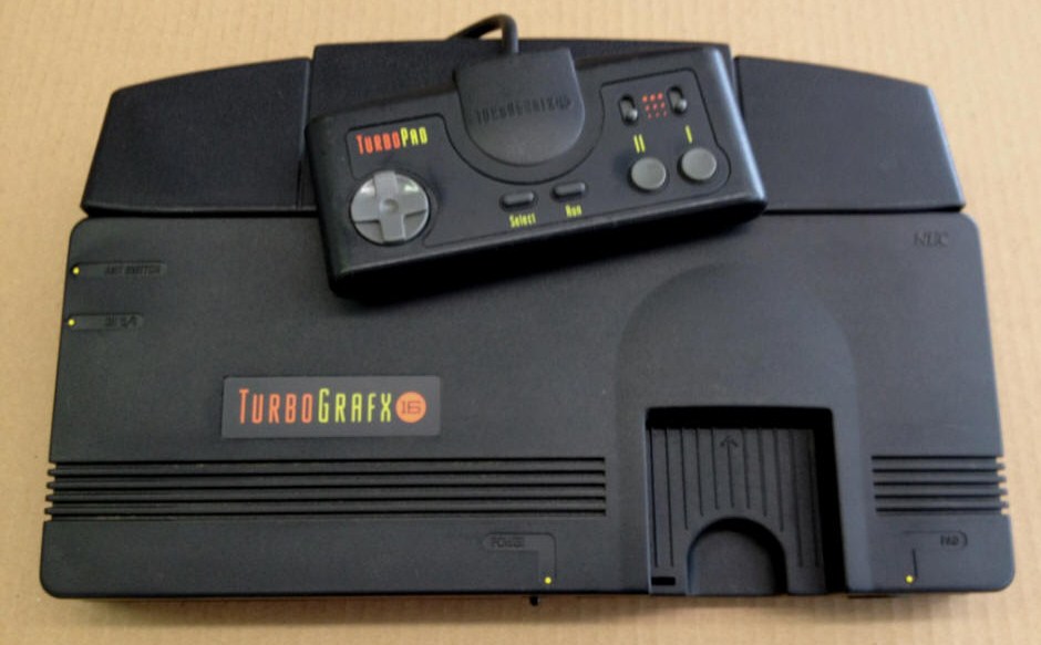 turbografx 16 console